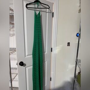 SHEIN Vibrant Green Knit Dress